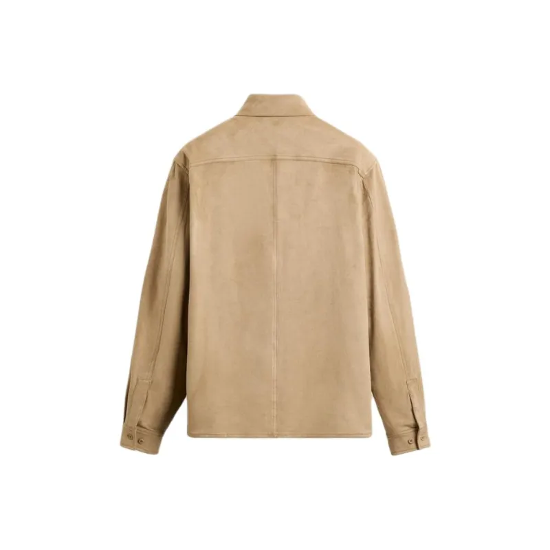 ZARA Jackets Men Beige-1