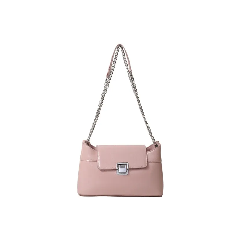 XIANGSU PU Shoulder Bag Women's Ecru/Silver/Black/Red/Pink/Brown-24