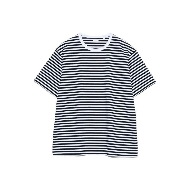 Nanamica Coolmax Striped Short sleeve T shirt-0