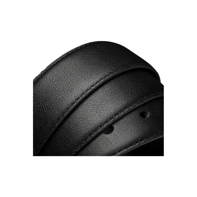 MILLIE'S Split Cow Leather Belts Unisex Width 3.7CM-3