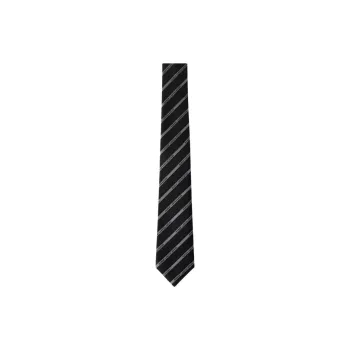 LOUIS VUITTON Silk Ties Men's Black