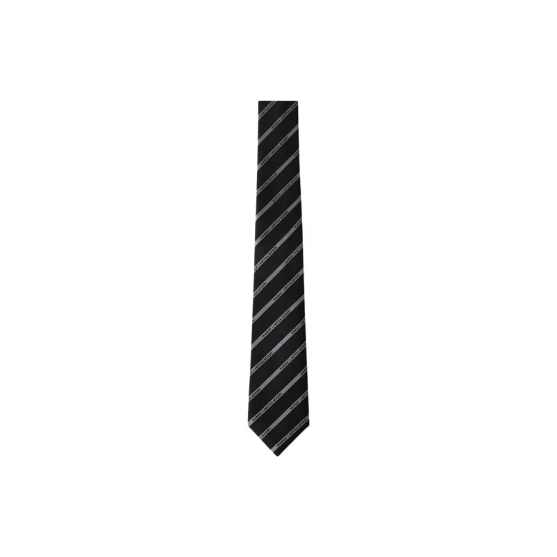 LOUIS VUITTON Silk Ties Men's Black-0