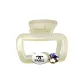 Medium Size Hair Claw Clip[Ecru 1 Pc]
