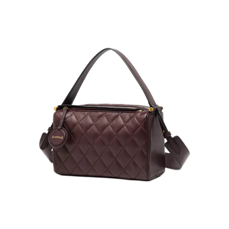 DAPHNE PU Handbag Women's Black/Purple-7