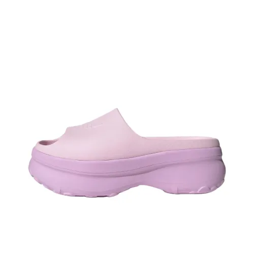 Adidas Originals AdiFOM Stan Slides Cloud White Grey Two Core Black Women's