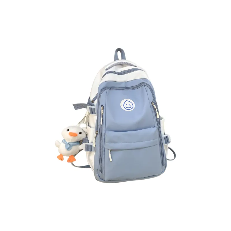 H YXIANG Nylon Backpack Unisex Multicolor-5