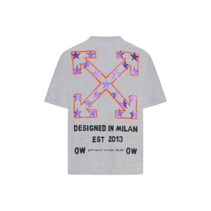 OFF WHITE Logo print T shirt-1