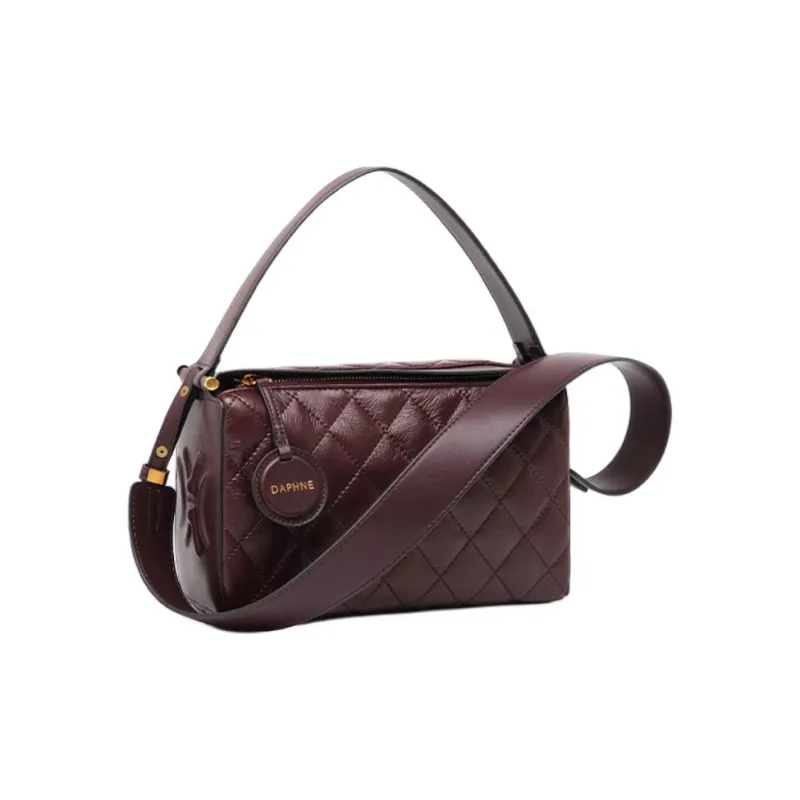 DAPHNE PU Handbag Women's Black/Purple-9