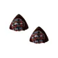 Red Blue Plaid Small Claw Clip 1 Pair