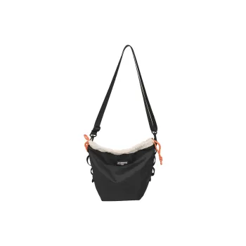 DCLOUD Nylon Crossbody Bag Regular Unisex Black/Khaki/Yellow/Red/Green