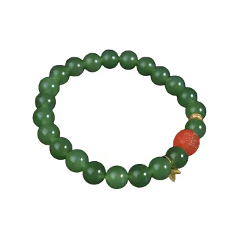 Yisheng Jewelry Hetian Jade Bracelets Jasper Unisex