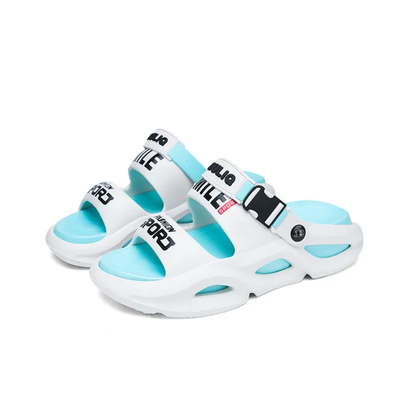 BEN SHERMAN EVA Quiet Slip Resistant Odor Resistant Abrasion Resistant Massage Cushioning Slide Slippers Unisex-9