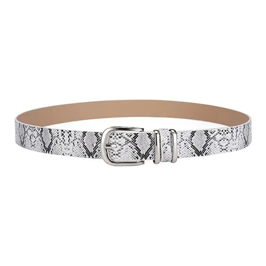 JKEM PU Leather Belts Women's 2.3cm-9