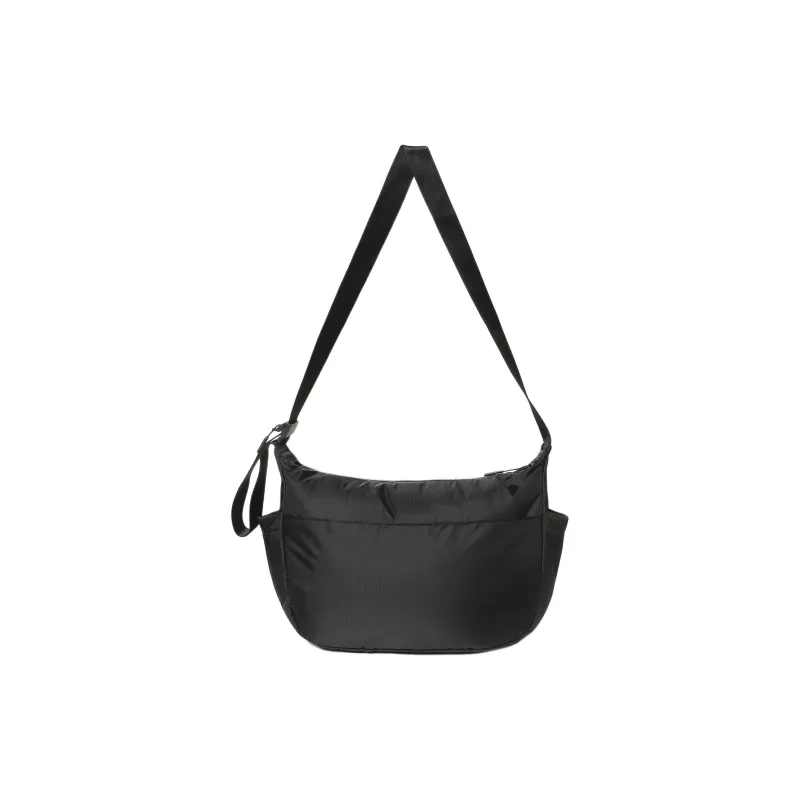 FILA Nylon Shoulder Bag, Crossbody Bag Medium Size Unisex Black-1