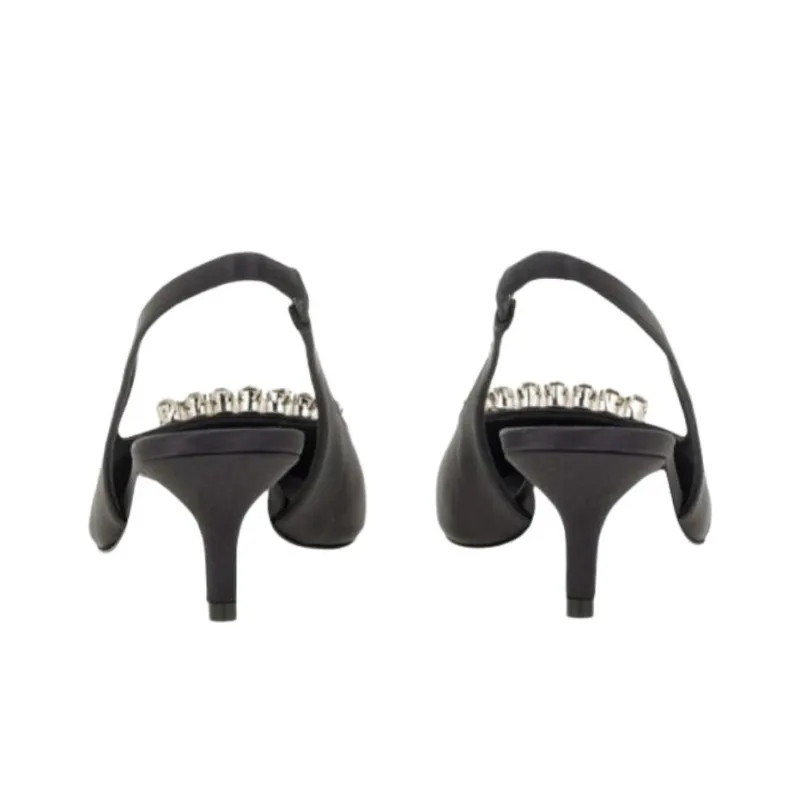 Roberto Festa Slim Heel High Heels Women's Black-4