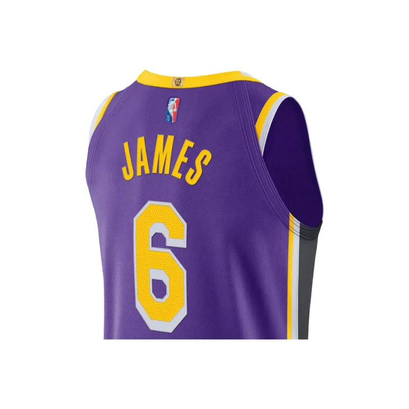 Jordan Basketball Jersey Men's Purple-3