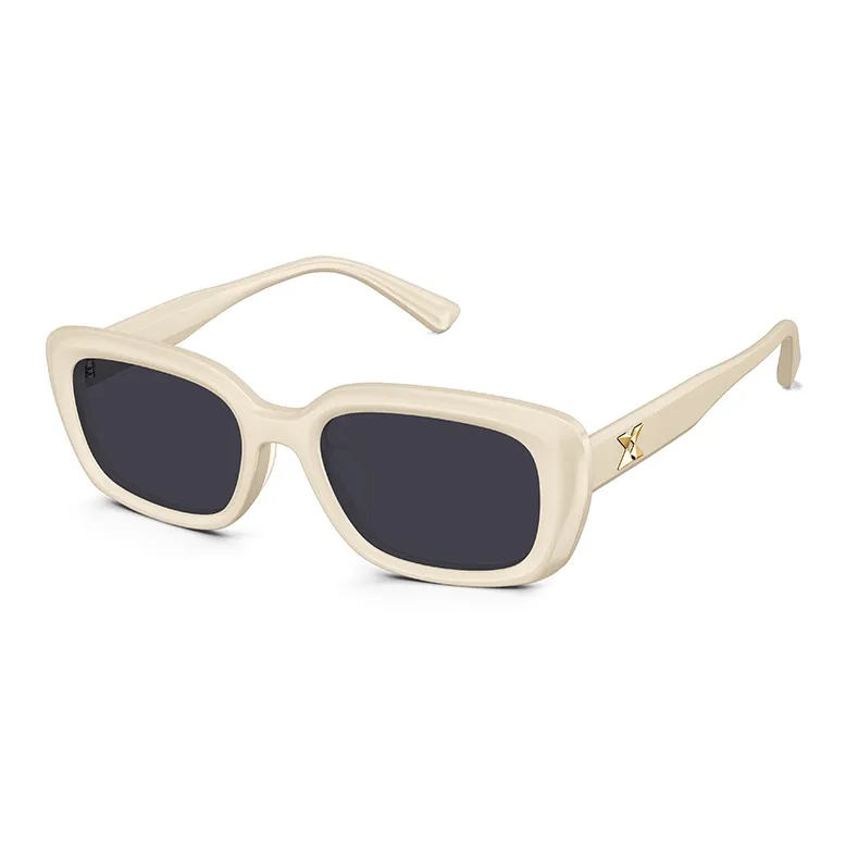 MOLSION Plate Frame Square Sunglasses Unisex-12