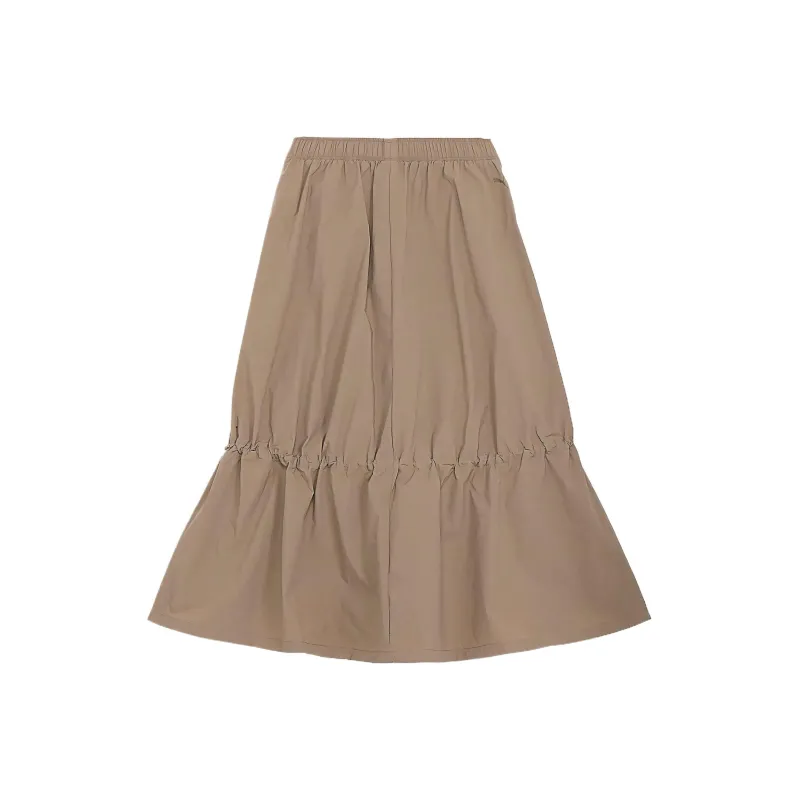 PUMA SUMMER PACK Knit Long Skirt Women's Velvet Moss-1