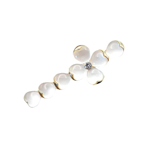 JIANYINGSHU Alloy+Faux Diamond Hair Clips Women's