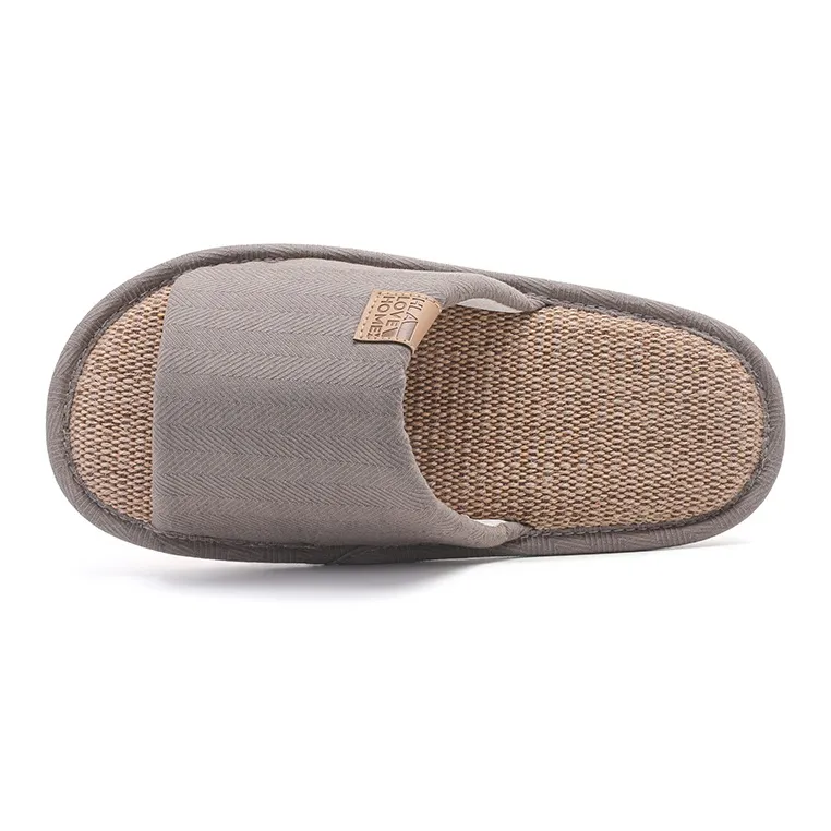 HLA All Season Soft Sole Home Slip Resistant Quiet Indoor Slippers Couple's-13