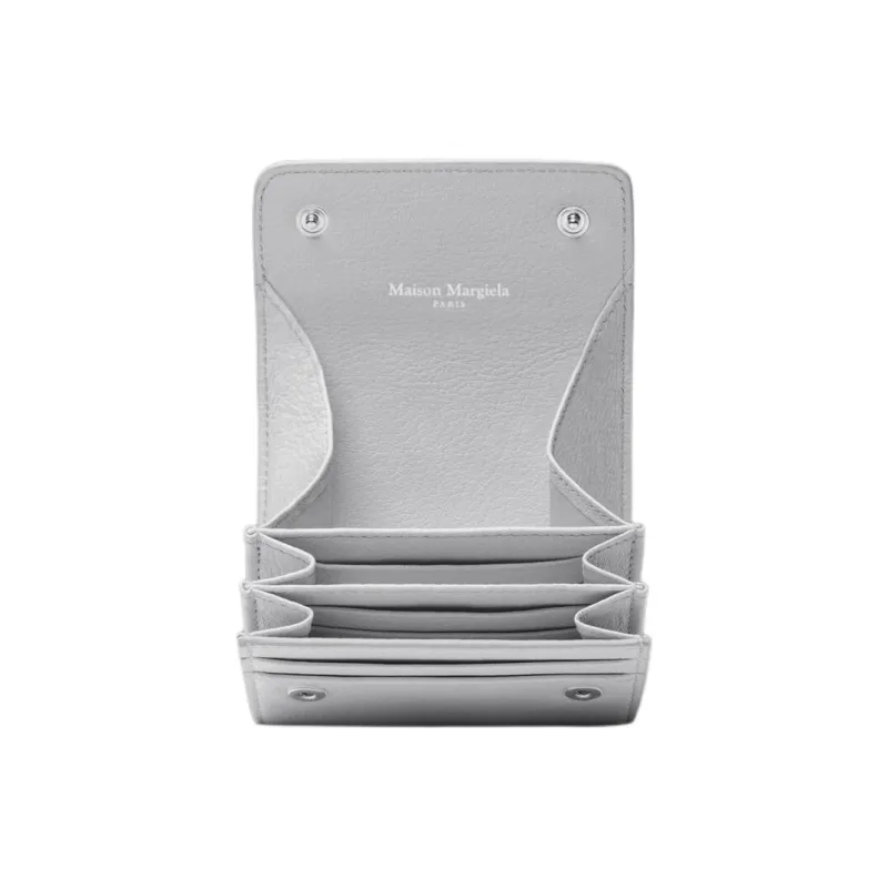 Maison Margiela Leather Wallet Women's White-1