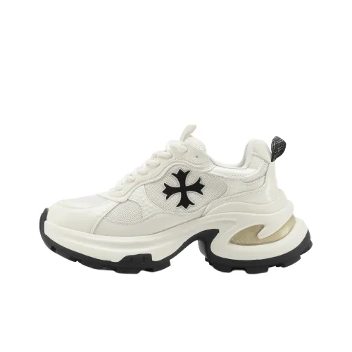 FIVE PLUS Anti Slip Wear Resistant Low Top Chunky Sneakers Women's