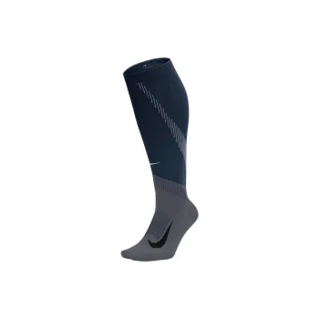 Nike SparkDri Fit Running Socks Men's 1 Pack Black/Dark Gray/Black