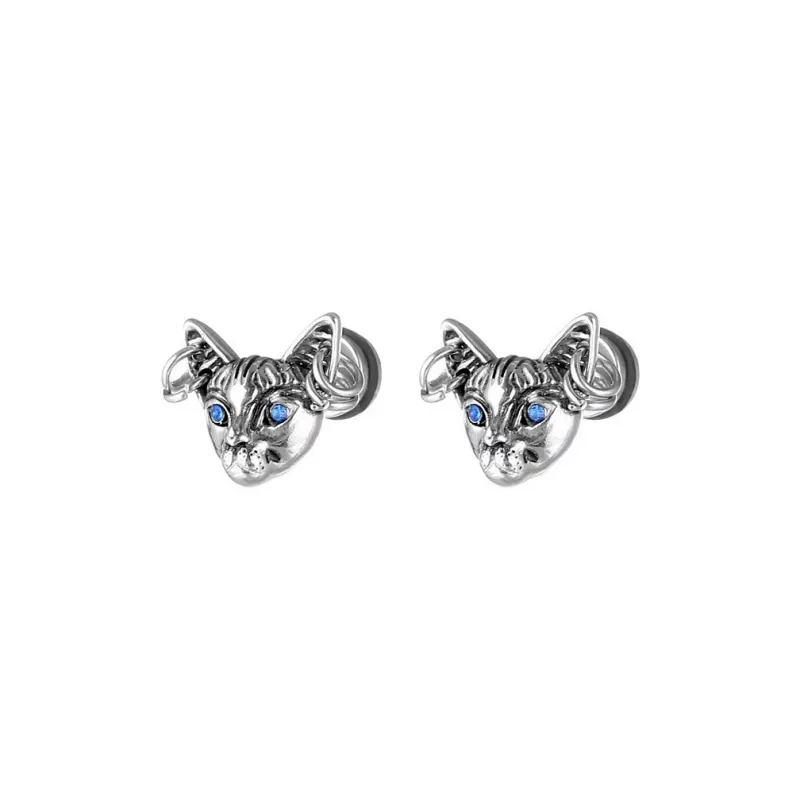 BLESSED BULLET Alloy Stud Earrings Unisex-6