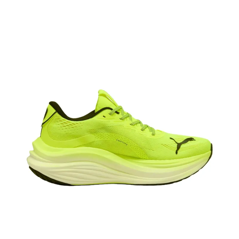 PUMA MagMax NITRO™ Anti Slip Wear Resistant Low Top Casual Running Shoes Men's Yellow Black-1