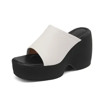 Su Yanjiao Rubber Foam Outsole Quiet Slip Resistant Cushioning Slide Slippers Women's