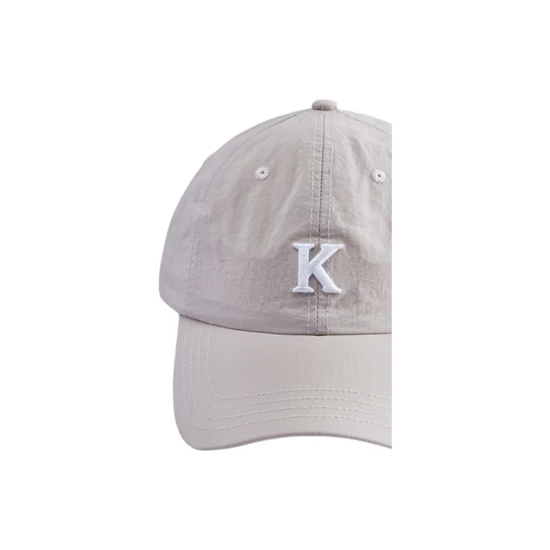 Kappa Polyester Baseball Caps Unisex Khaki-1