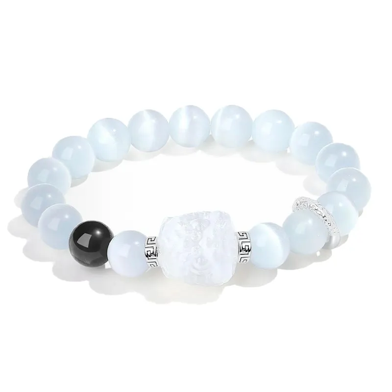 CMFY Obsidian Jade Bracelets Unisex-2