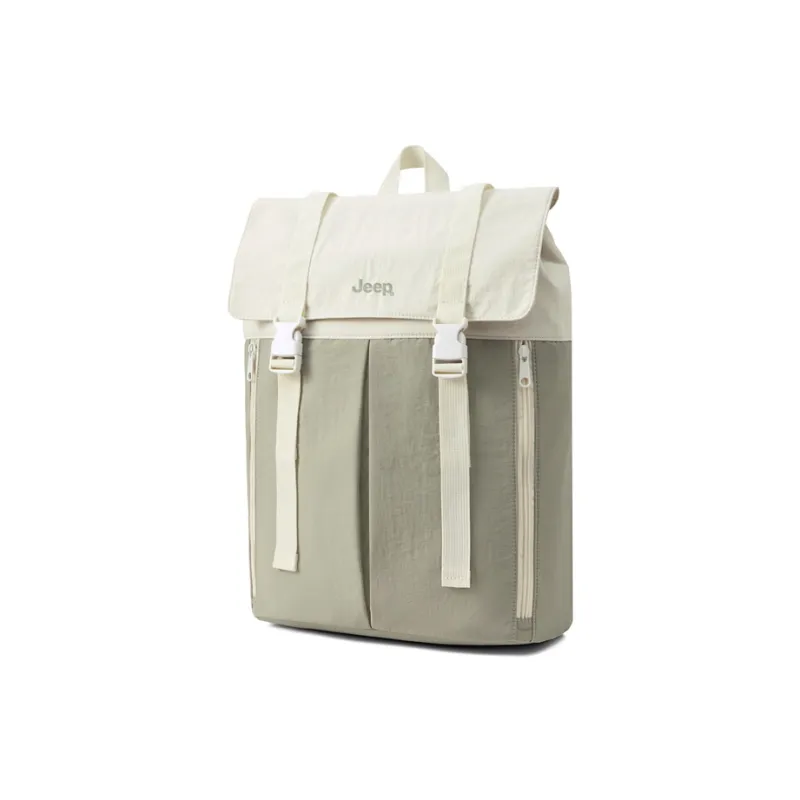 Jeep Fabric Backpack Unisex Ink Jade Black/Cream White/Floating Limestone Gray/Ink Rock Gray-9