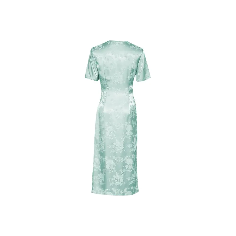 Duffy Fashion Cheongsam Women's Mint Green-1