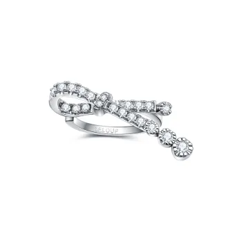 LELOUP Copper Platinum Plated Rings Women's Silver