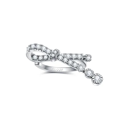 LELOUP Copper Platinum Plated Rings Women's Silver