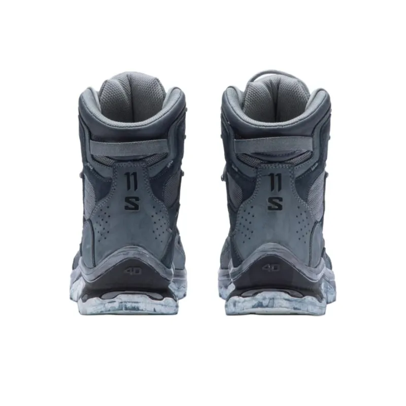 11 BY BORIS BIDJAN SABERI x SALOMON Abrasion Resistant Slip Resistant Crew Outdoor Boots Men's Blue-3
