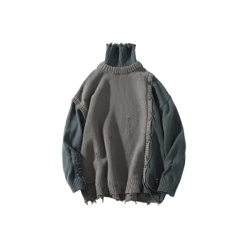 A SQUARE ROOT Sweater Unisex Dark Gray
