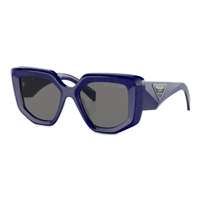 PRADA Eyewear Geometric frame Logo detail Sunglasses-0