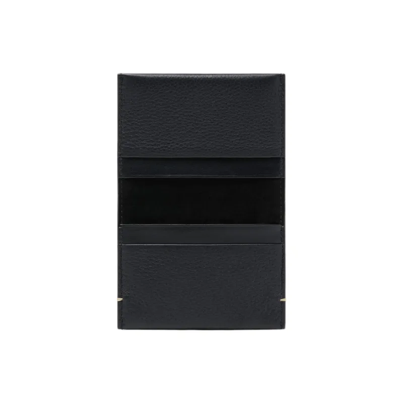 Maison Margiela Calfskin Card Holder Unisex Black-2