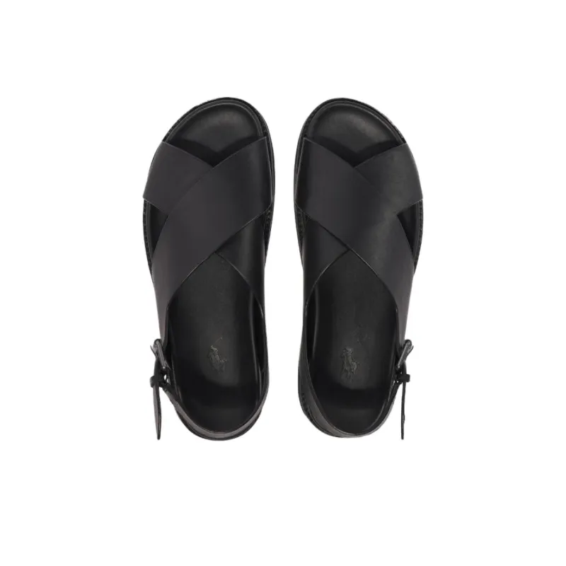 Polo Ralph Lauren Zane One Strap Sandals Men's Black-4
