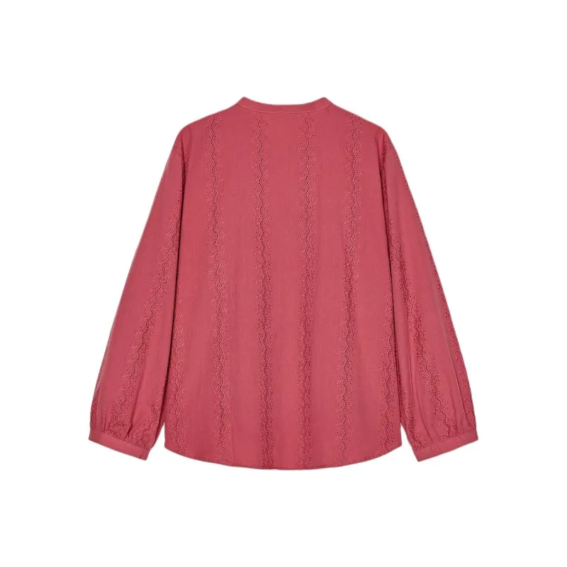 ZARA Shirts Women's Burgundy-1