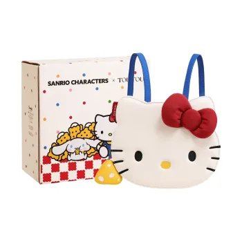 TOUTOU Hello Kitty Collaboration Hello Kitty Synthetic Leather Backpack Women's Multicolor