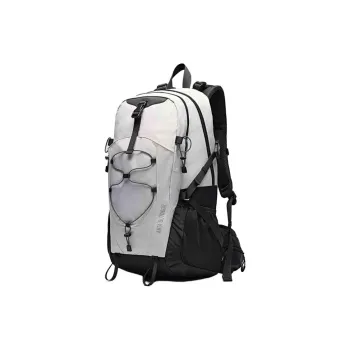Anta Outdoor Collection Mountaineering Bag Outdoor Bag Polyester 26L Night Mist Gray Unisex