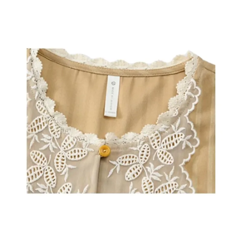 MISHOW Shirt Women's Vintage Yellow-3