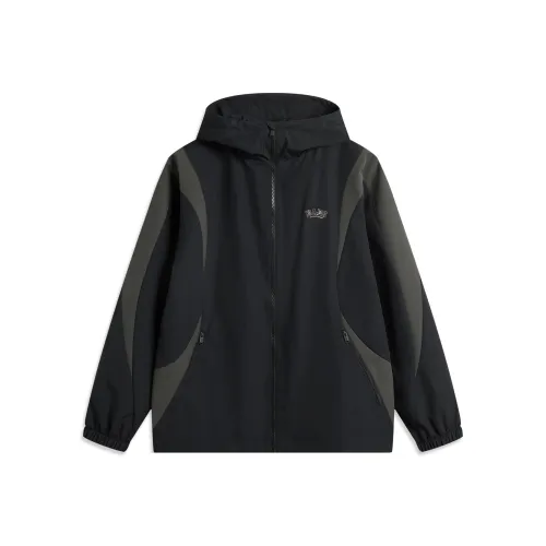 LiNing Badfive Jackets Coats Men's Black/Obsidian Gray