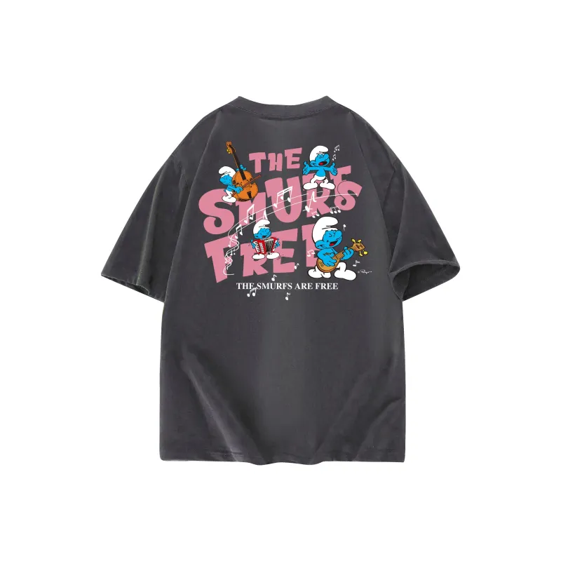 The Smurfs T Shirts Unisex-12