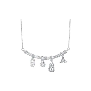 Ascending S925 Silver Necklaces Women's