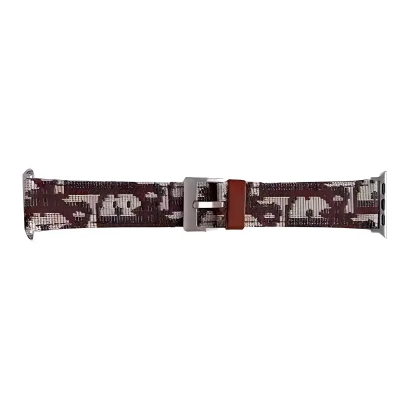 NCFCK Watch Band Apple Compatibility 13 16cm Canvas Material-8