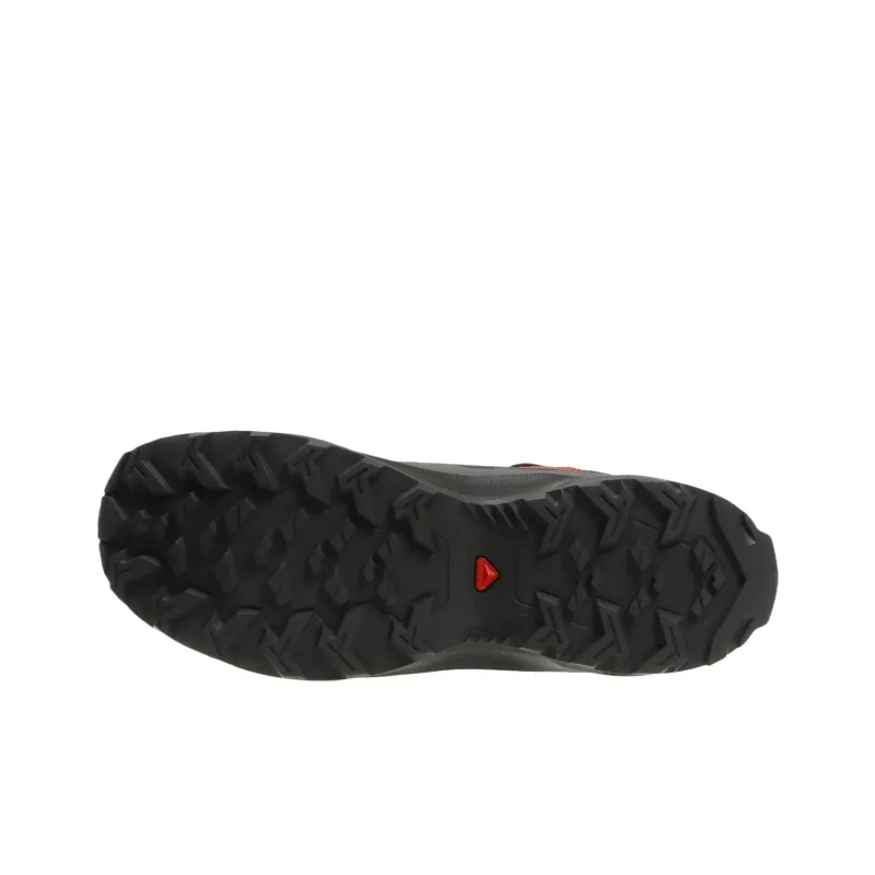 SALOMON Gore Te Cushioning, Slip Resistant, Abrasion Resistant, Lightweight Low Top Hiking Shoes Men's Black Orange-4